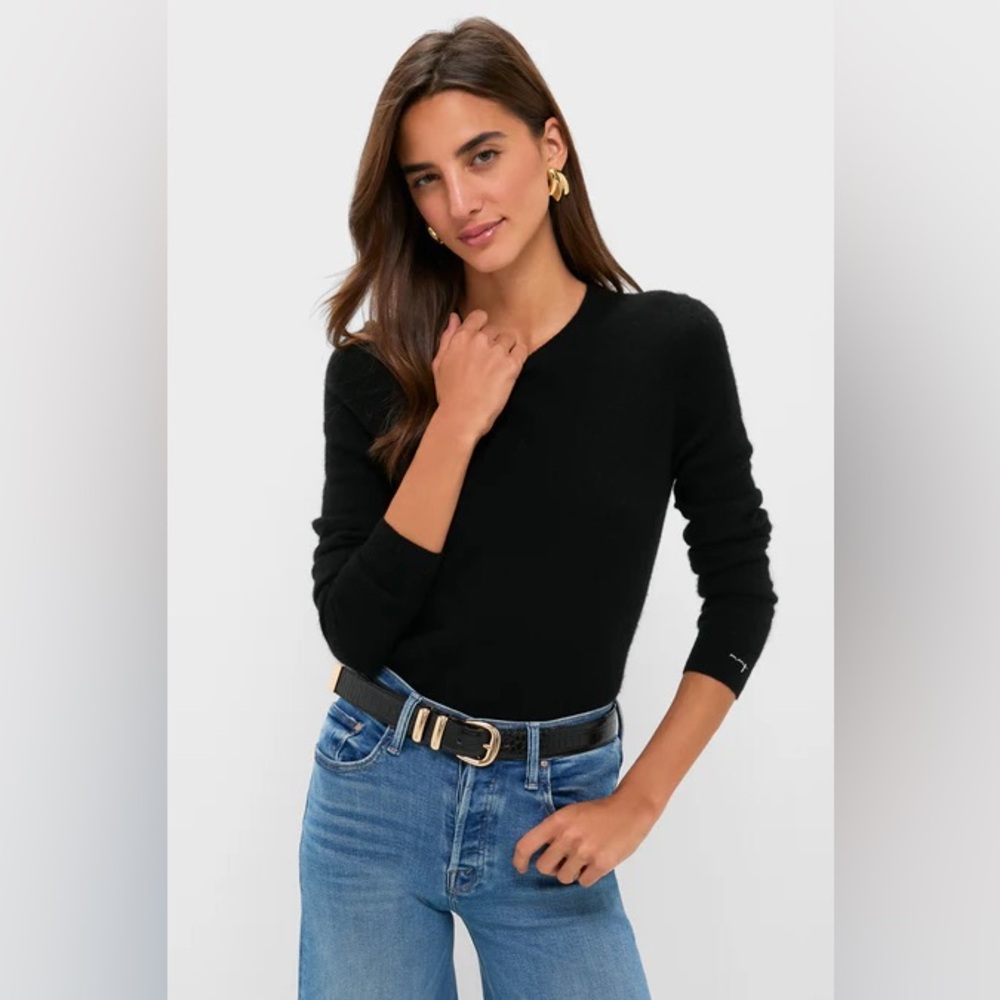 Tuckernuck Black Cashmere Sweater